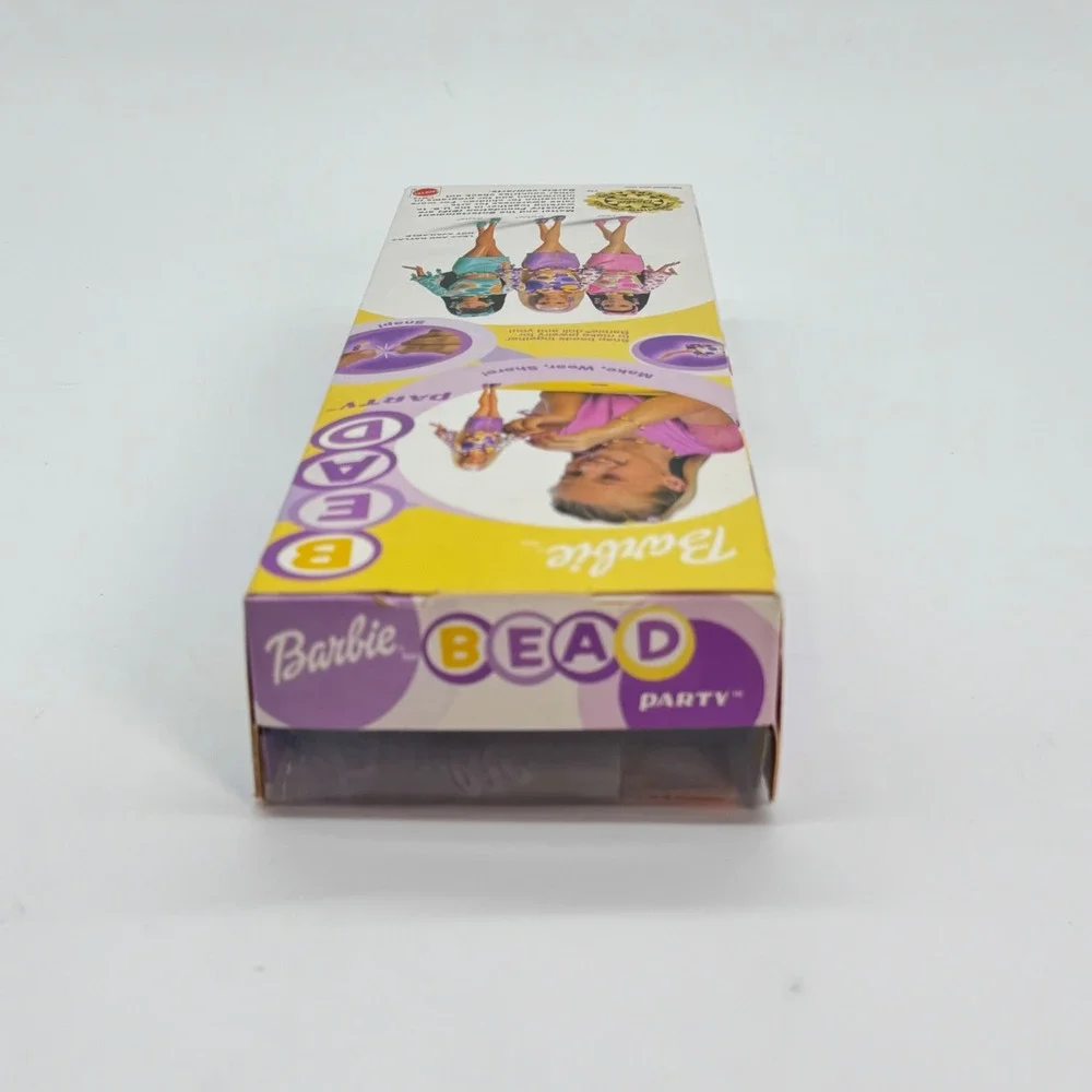 Mattel Barbie Bead Party Doll 2002 Vintage Purple Yellow Outfit C3613 NIB